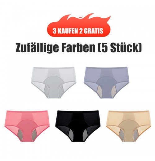 KAUFE 5 UND ERHALTE 5 GRATIS 2024 Neueste High Waist Leak proof Hschen