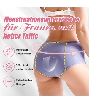 KAUFE 5 UND ERHALTE 5 GRATIS 2024 Neueste High Waist Leak proof Hschen