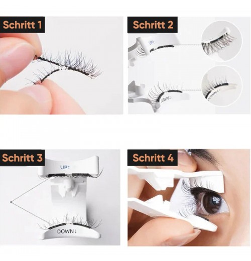 Heute 33%~55% RabattMagnetische falsche Wimpern ohne Klebstoff, die sich schnell befestigen lassen