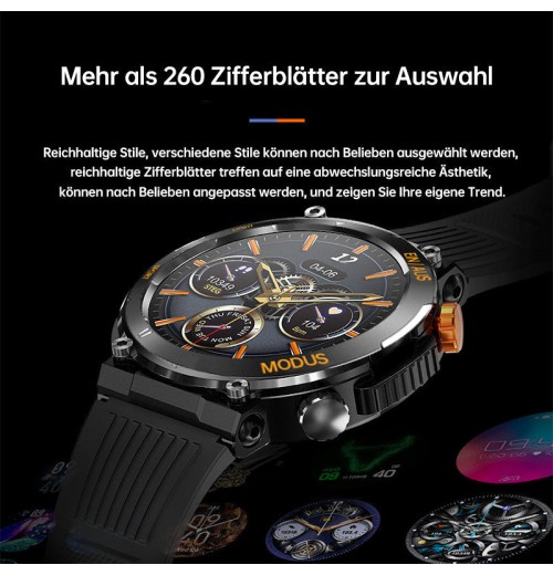 Heute 39% OFF2024 NEW-Sports Outdoor Wasserdichte Smartwatch