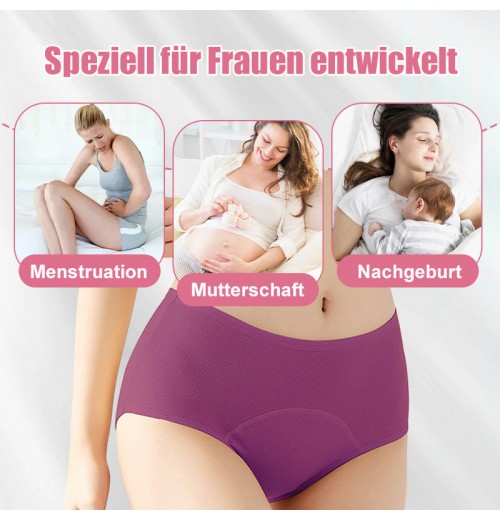 KAUFE 5 UND ERHALTE 5 GRATIS 2024 Neueste High Waist Leak proof Hschen