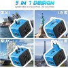 Internationaler Reise-Schnellladeanschluss 4USB-Port Anti-Single-Plug Smart Chip Global Universal Conversion Plug Travel Assistant