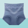 Lace panties with high condition to prevent side leakage