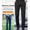 Heier Verkauf(50% Rabatt)Gerade Business-Hose aus Samt für Herren