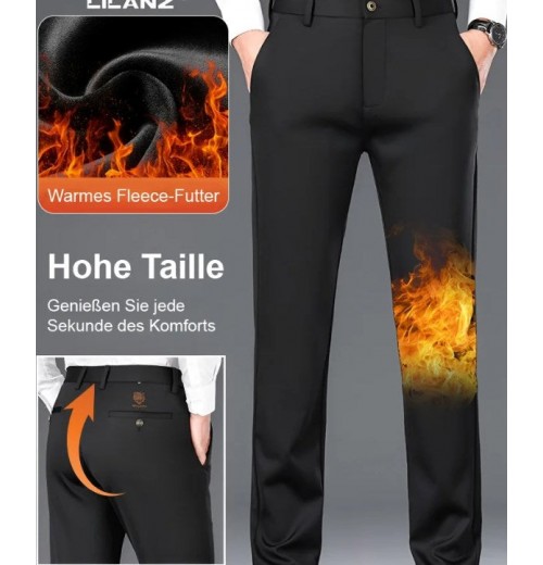 Heier Verkauf(50% Rabatt)Gerade Business-Hose aus Samt für Herren