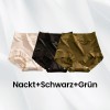 Kaufen Sie 1 und erhalten Sie 2 gratisAntibakterielle, hygroskopische, geruchlose gynkologische Slips aus Seide