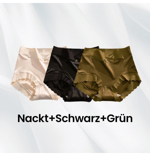 Kaufen Sie 1 und erhalten Sie 2 gratisAntibakterielle, hygroskopische, geruchlose gynkologische Slips aus Seide