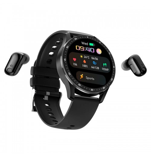 45% Rabatt  2-in-1 Smartwatch mit Kopfhrern 