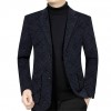  Klassisch-Fit Single Breasted Casual Blazer für Herren