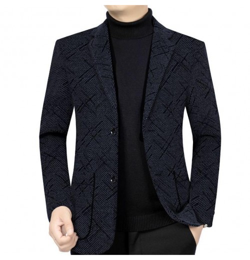  Klassisch-Fit Single Breasted Casual Blazer für Herren