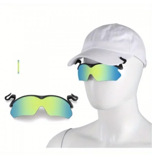 Sommer-HeiverkaufSport-Sonnenbrille mit Clip auf der Kappe