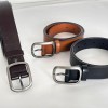 Kostenloser Versand beim Kauf von 2Vintage Simple Versatile Durable Pin Buckle Belt