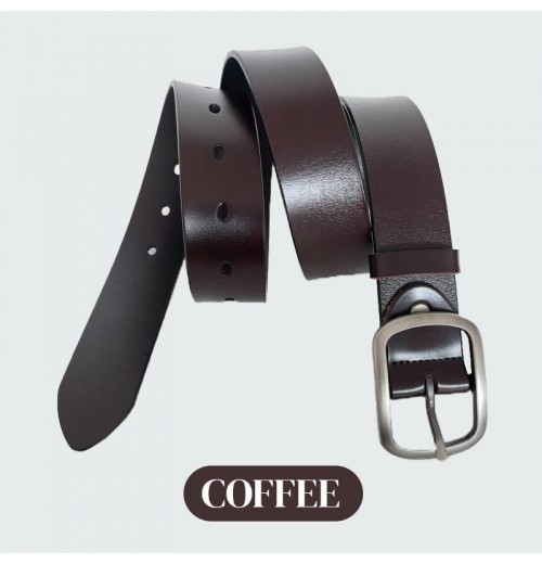 Kostenloser Versand beim Kauf von 2Vintage Simple Versatile Durable Pin Buckle Belt