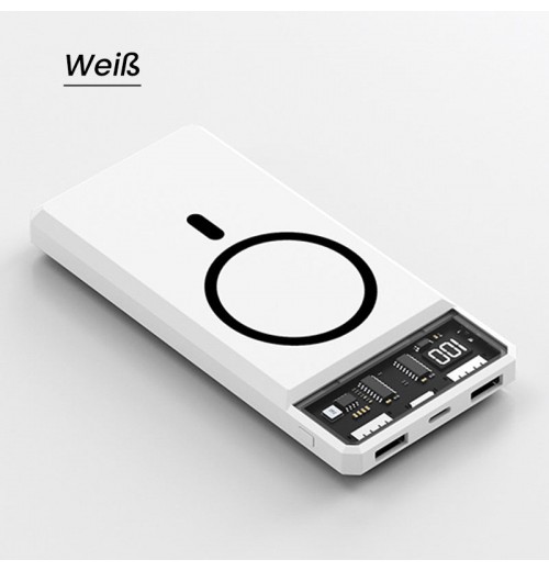 Heute 50% RabattMagnetische Schnellladende Powerbank für kabelloses Laden