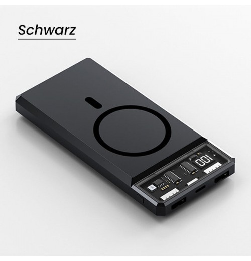 Heute 50% RabattMagnetische Schnellladende Powerbank für kabelloses Laden