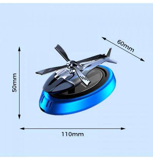 Solar rotierenden Hubschrauber geformt Auto Parfüm Diffusor