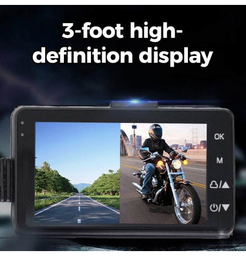 HD Wasserdichte Motorrad Dash Cam