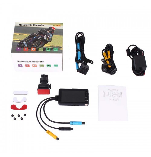 HD Wasserdichte Motorrad Dash Cam