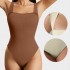 rmelloser Trger-Bodysuit mit quadratischem Ausschnitt für Damen