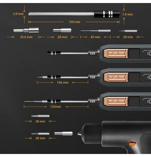 Professionelles 180-in-1-Przisionsschraubendreher-Set