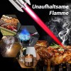 Cooles Lichtschwert-StylingMultifunktionales, groes, winddichtes Schweibrenner-Feuerzeug