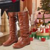 [Bestes Geschenk für sie] Klassische Retro-Stiefel für Frauen