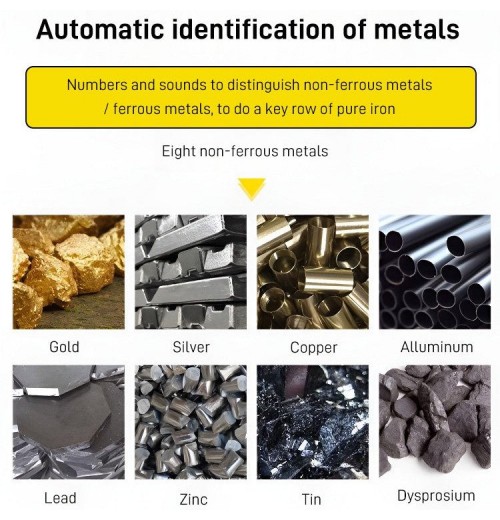 Hochempfindlicher Metallscandetektor