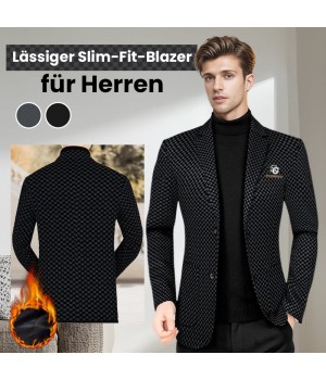 Lssiger Slim-Fit-Blazer für Herren